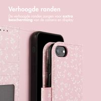 imoshion Design Bookcase iPhone SE (2022 / 2020) / 8 / 7 / 6(s) - Pink Bazaar Flowers