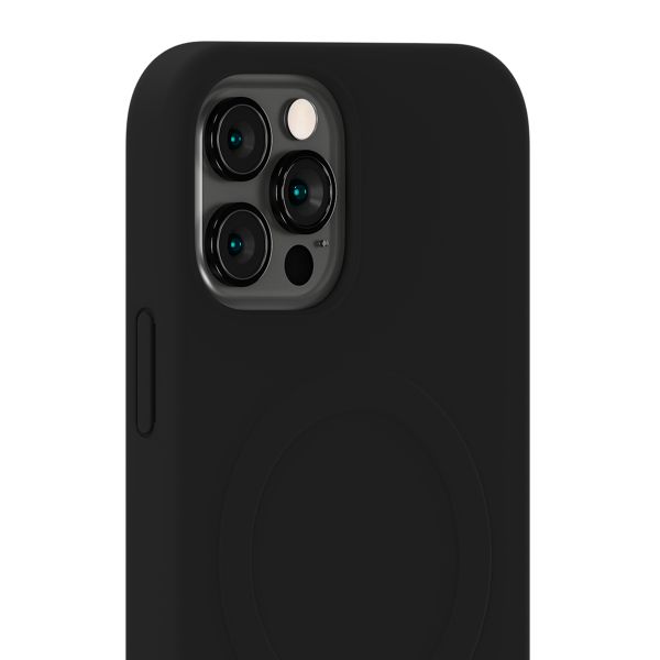 Holdit Soft MagSafe Case Apple iPhone 12 (Pro) - Black