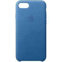 Apple Leather Backcover Apple iPhone SE (2022 / 2020) / 8 / 7 - Sea Blue