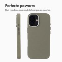 Accezz Mesh Backcover met MagSafe Apple iPhone 17 - Donkergrijs