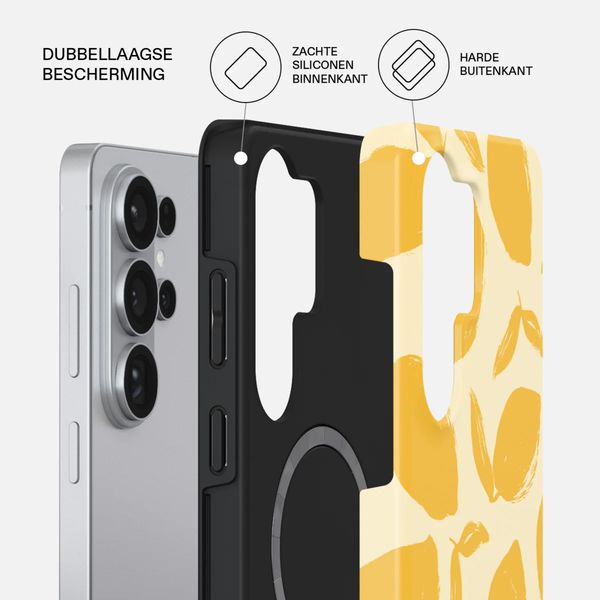 Burga Tough Backcover MagSafe Samsung Galaxy S26 Ultra - Lemon Tart