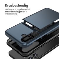 imoshion Backcover met pasjeshouder Samsung Galaxy S24 Plus - Donkerblauw