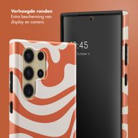 Selencia Vivid Backcover Samsung Galaxy S24 Ultra - Dream Swirl Orange