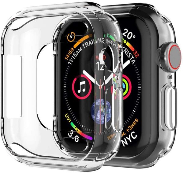 imoshion Full Cover Softcase Apple Watch Series 4 / 5 / 6 / SE - 40 mm - Transparant