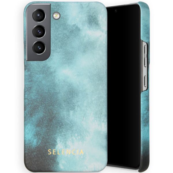 Selencia Maya Fashion Backcover Samsung Galaxy S22 - Air Blue