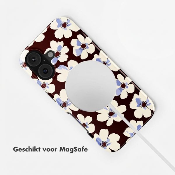 Selencia Vivid Backcover met MagSafe Apple iPhone 17 - Choco Flower Pop