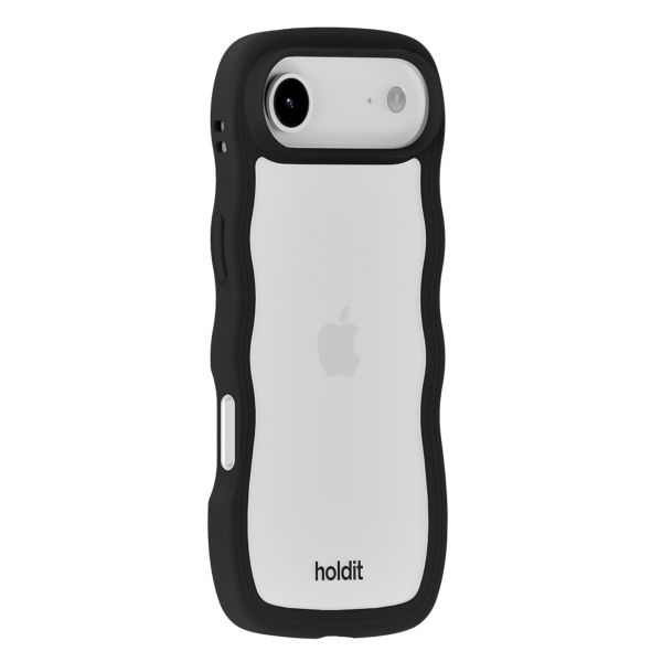 Holdit Wavy Case Apple iPhone Air - Black / Transparent