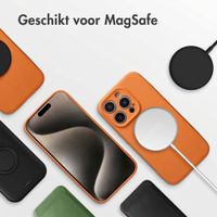 imoshion Color Backcover met MagSafe Apple iPhone 15 Pro - Oranje