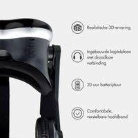 imoshion Virtual Reality Bril met Bluetooth Koptelefoon - Zwart