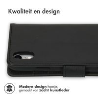 imoshion Luxe Bookcase Apple iPhone Xr - Zwart