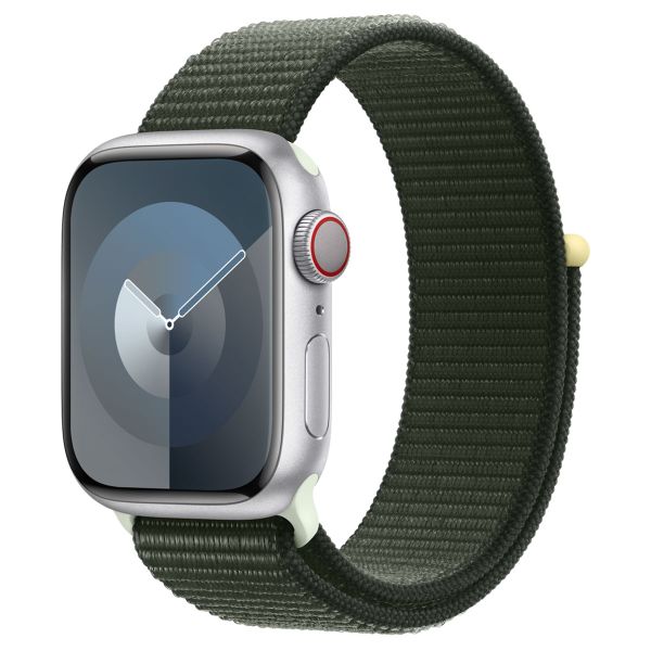 Apple Sport Loop Band Apple Watch Series 1 t/m 9 / SE (38/40/41 mm) | Series 10 (42 mm) - Cypress