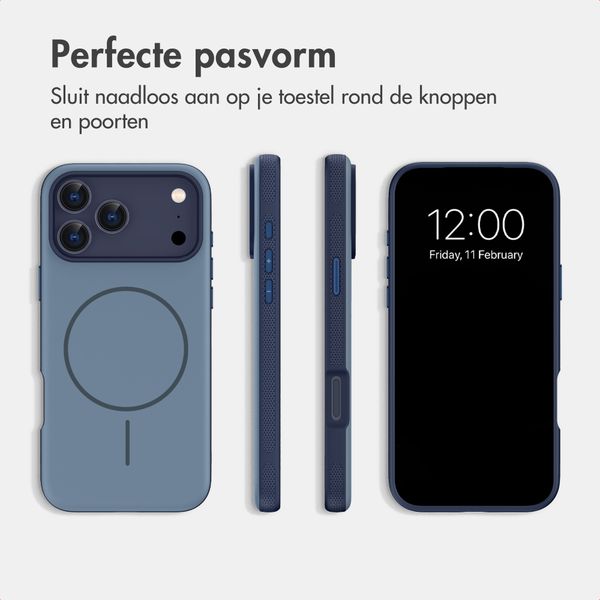 imoshion Color Backcover met Thin MagSafe Ring Apple iPhone 17 Pro Max - Donkerblauw