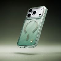 iDeal of Sweden Clear Case with MagSafe Apple iPhone 16 Pro Max - Sage Green