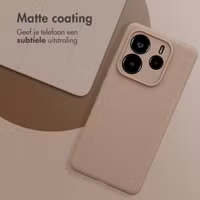 imoshion Color Backcover Xiaomi Redmi Note 14 (5G) - Bruin