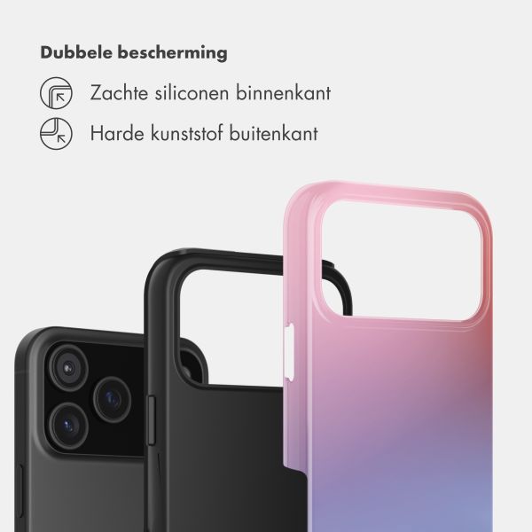 Selencia Vivid Backcover Apple iPhone 18 Pro Max / 17 Pro Max - Gradient Soft Blush