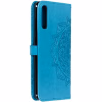 Mandala Bookcase Samsung Galaxy A50 / A30s - Turquoise