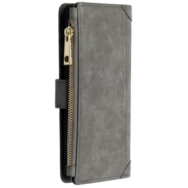 Luxe Portemonnee Samsung Galaxy A50 / A30s - Grijs