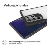 imoshion Rugged Hybrid Case Samsung Galaxy S22 Ultra - Zwart