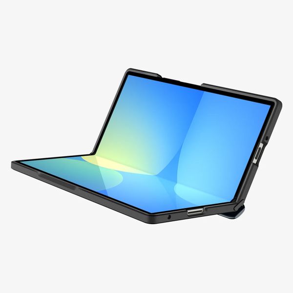 Spigen Slim Armor Pro MagFit Backcover Samsung Galaxy Z Fold 7 - Metal Slate