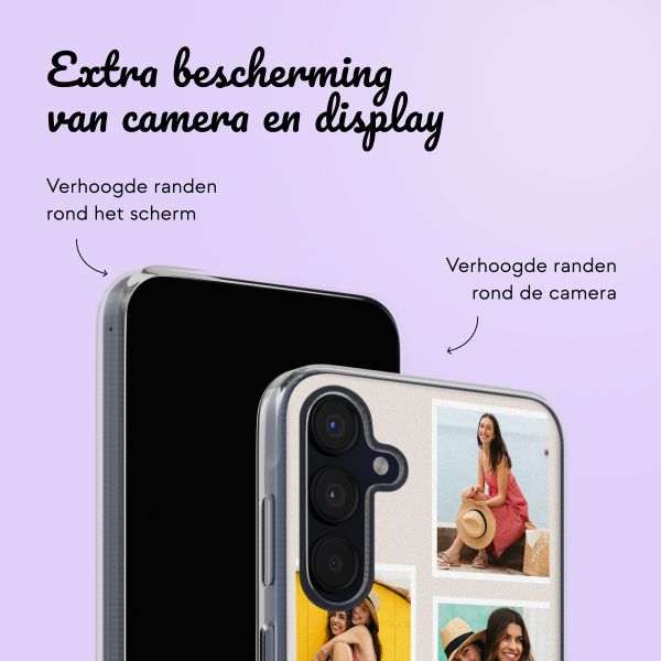 Gepersonaliseerd hoesje met filmrol N°3 Samsung Galaxy A15- Transparant