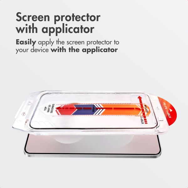 Accezz Tempered Glass Screen Protector + Applicator Samsung Galaxy S25 Edge