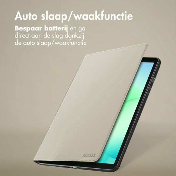 Accezz Classic Tablet Case Samsung Galaxy Tab A11 Plus - Greige