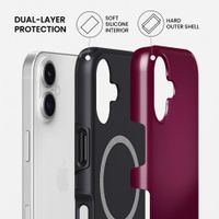 Burga Tough Case with MagSafe Apple iPhone 17 - Dark Cherry