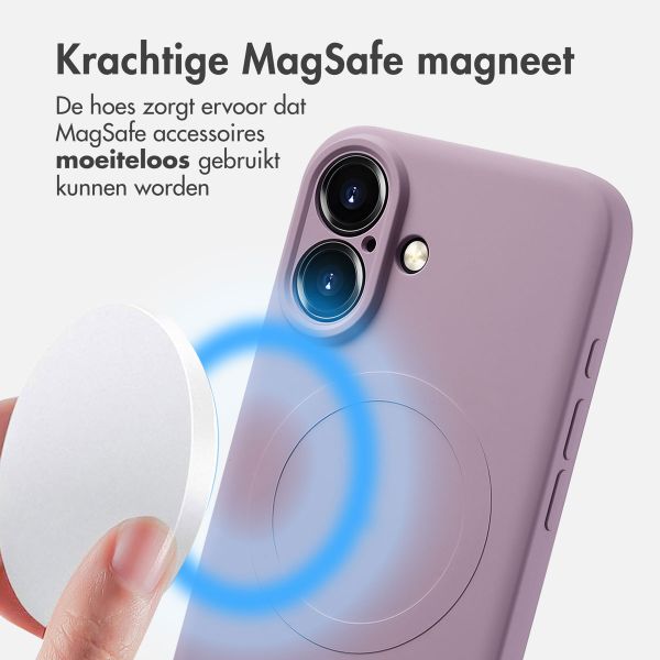 imoshion Color Backcover met MagSafe iPhone 16 - Paars