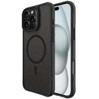 imoshion Rugged Hybrid Carbon Case met MagSafe Apple iPhone 16 Pro - Zwart