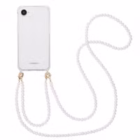 imoshion Backcover met Telefoonkoorden Apple iPhone 16e - Parels