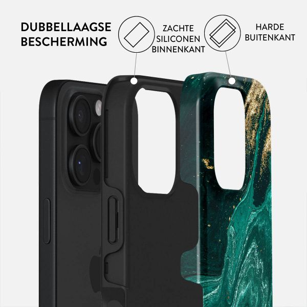 Burga Tough Backcover Apple iPhone 16 Pro - Emerald Pool