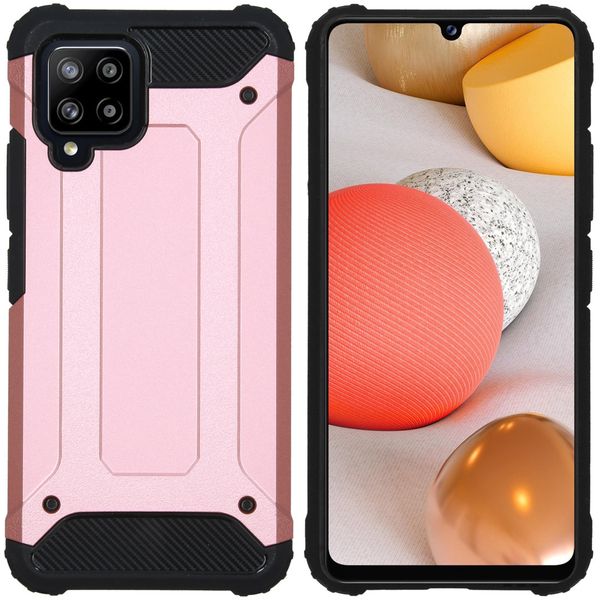 imoshion Rugged Xtreme Backcover Samsung Galaxy A42 - Rosé Goud