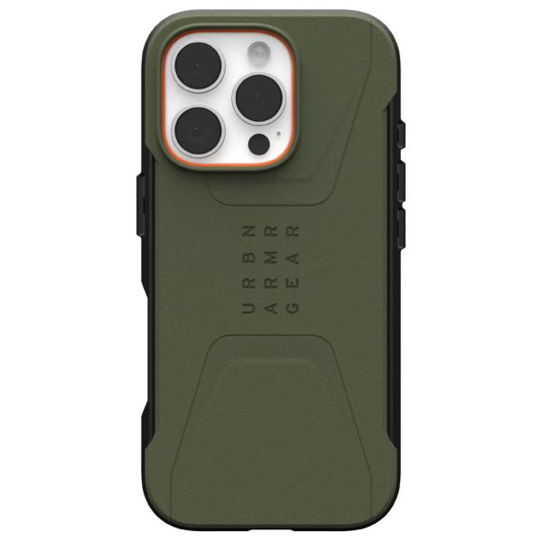 UAG Civilian Backcover MagSafe iPhone 16 Pro - Olive Drab