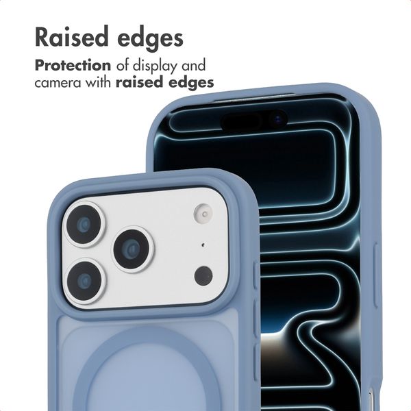 imoshion Colour Guard Back Cover with MagSafe Apple iPhone 17 Pro Max - Light Blue