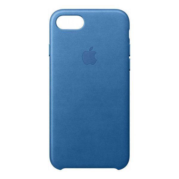 Apple Leather Backcover Apple iPhone SE (2022 / 2020) / 8 / 7 - Sea Blue