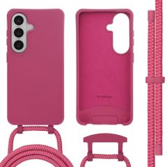 imoshion Color Backcover met afneembaar koord met MagSafe Samsung Galaxy S26 - Raspberry