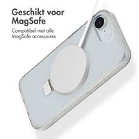 Accezz Ring Stand Backcover met MagSafe Apple iPhone 16e - Transparant