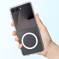 Accezz Xtreme Impact Backcover met MagSafe Samsung Galaxy Z Flip 7 - Transparant