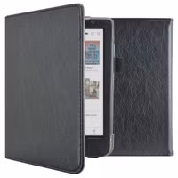 imoshion Vegan Leather Bookcase Kobo Clara Colour / BW - Zwart