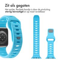 imoshion Active Sport siliconenbandje Apple Watch Series 1 t/m 9 / SE (38/40/41 mm) | Series 10 (42 mm) - Blauw