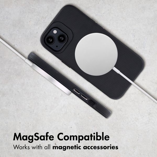 Accezz Tough Back Cover with MagSafe Apple iPhone 13 - Black