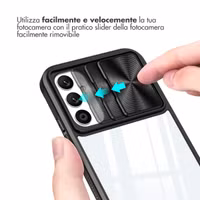 imoshion Camslider Backcover Samsung Galaxy A34 (5G) - Zwart