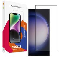Accezz Gehard Glas Full Cover Screenprotector Samsung Galaxy S23 Ultra
