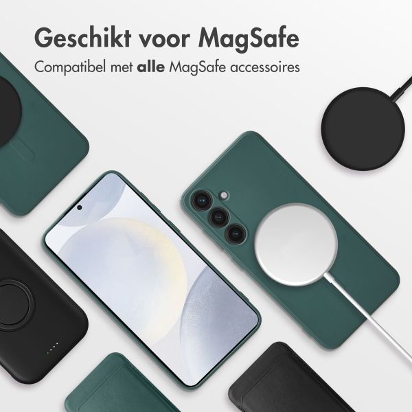 imoshion Color Backcover met MagSafe Samsung Galaxy S24 Plus - Donkergroen