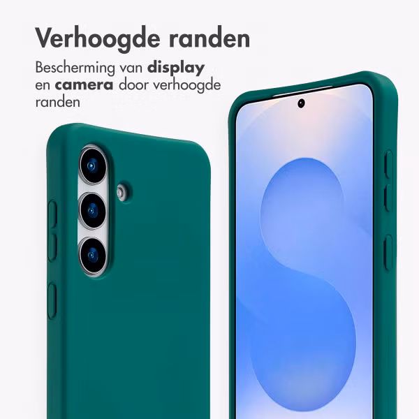 imoshion Color Backcover met afneembaar koord MagSafe Samsung Galaxy S24 / S25 - Donkergroen