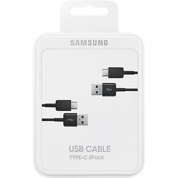 Samsung Originele USB-C naar USB kabel - 1,5 meter - Zwart - 2 stuks