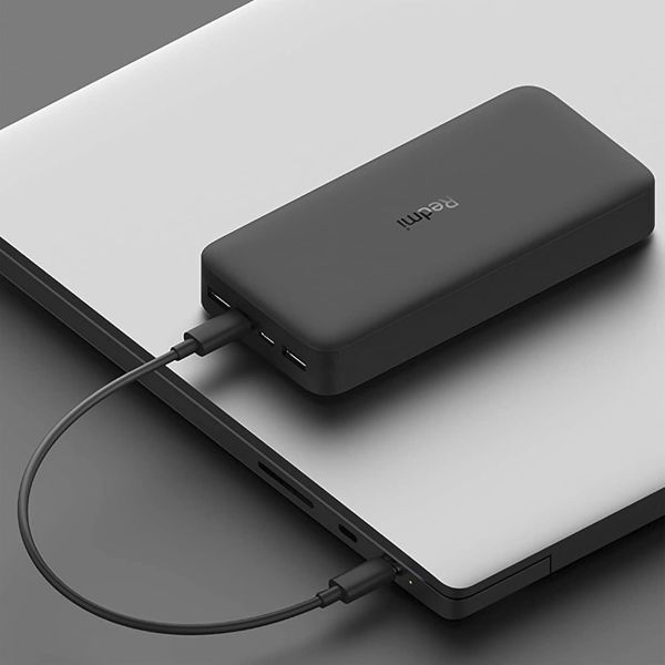 Xiaomi Redmi Fast Charge Powerbank 20.000 mAh | 18 watt - 2x USB-A - Zwart