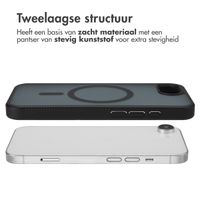 Accezz Rugged Frosted MagSafe Backcover Apple iPhone 16e - Zwart