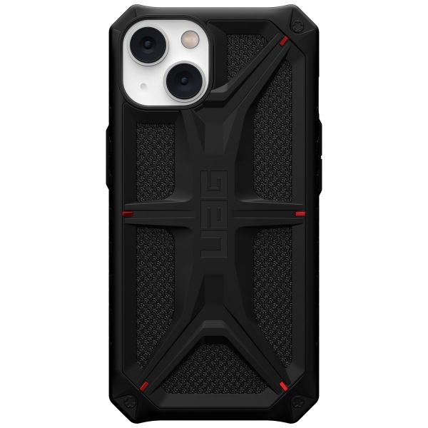 UAG Monarch Backcover Apple iPhone 14 - Kevlar Black