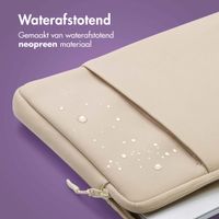 imoshion Laptop hoes 13 inch - Laptopsleeve met vak - Sandstone